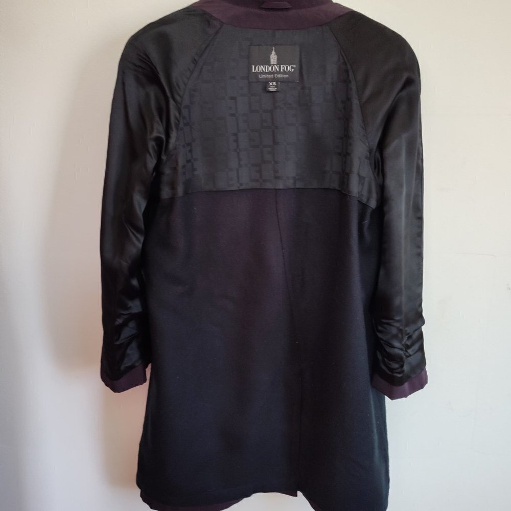 London Fog Purple All-Weather Coat - Picture 7 of 8